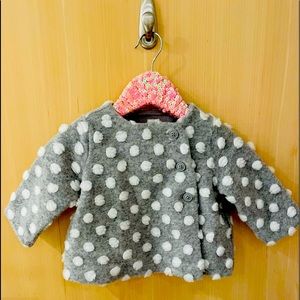 Baby Gap boucle/fleece jacket 12-18months